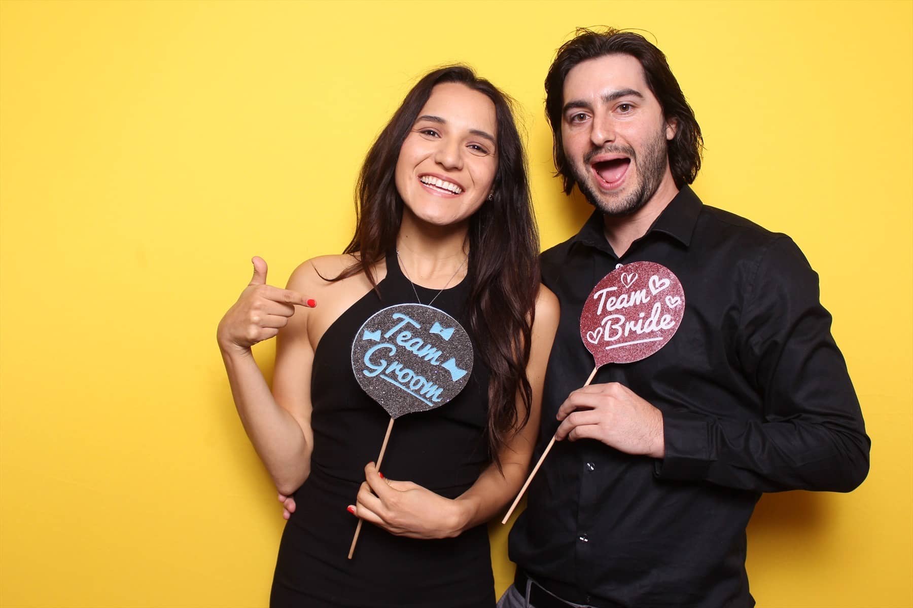 Team Groom and Team Bride